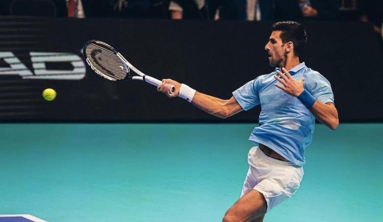 Imagen de Novak Djokovic sigue intratable en Kazajistán