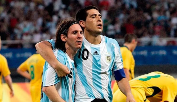 Imagen de "Messi y Riquelme estaban peleados"