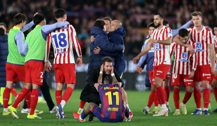 Imagen de Barcelona acarició la épica y Atlético de Madrid jugará la final de la Copa del Rey