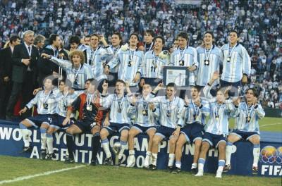 Imagen de Argentina campeón Sub-20 2001