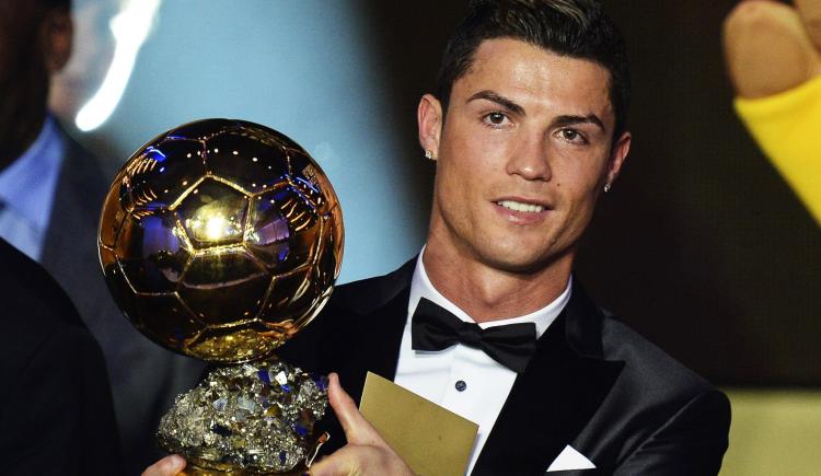 Imagen de Cristiano Ronaldo ganó el Balón de Oro 2014