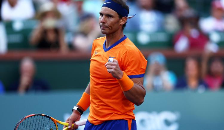 Imagen de Nadal dejó en el camino a Kyrgios tras una dura batalla