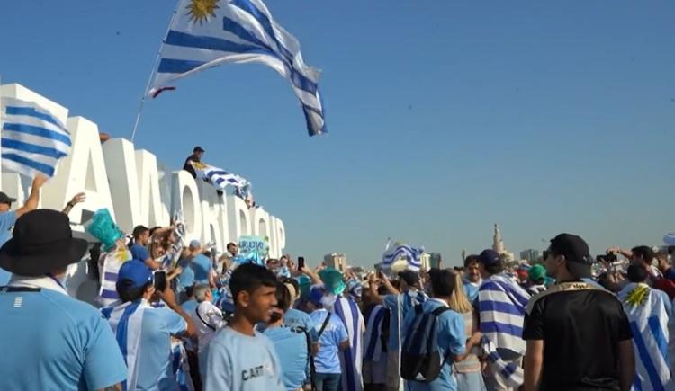 Imagen de La canción de los hinchas de Uruguay que es furor en Qatar