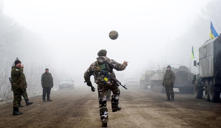 Imagen de LA RUTA, MÁS QUE MIL PALABRAS SOBRE LA GUERRA (Y EL FÚTBOL) EN UCRANIA
