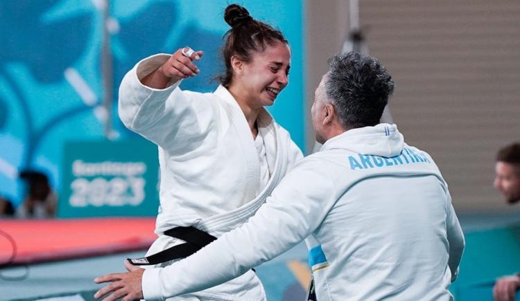 Imagen de La judoca Brisa Gómez logró la plateada en los Juegos Panamericanos