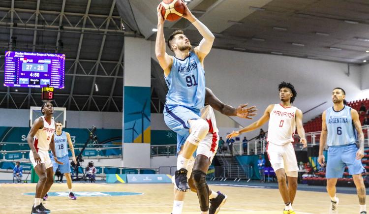 Imagen de Juegos Panamericanos: Argentina sigue invicto en básquetbol