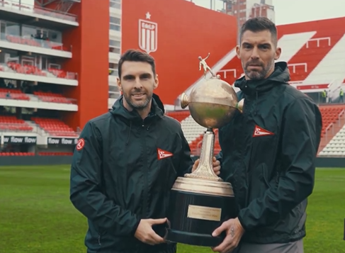 Imagen de El goleador y el que más jugó: Boselli y Andújar se despidieron de UNO