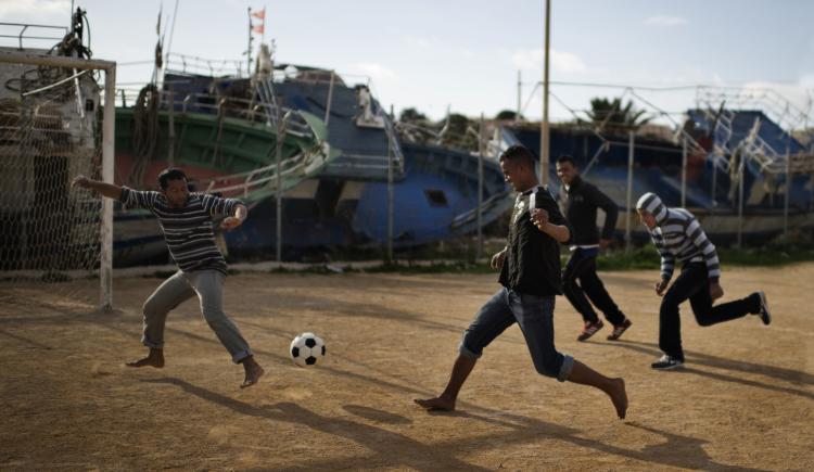 Imagen de Los héroes, más que mil palabras sobre el fútbol y los refugiados