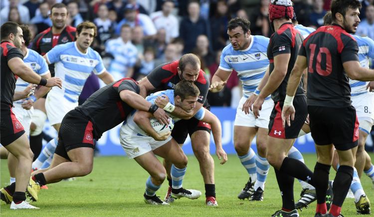 Imagen de A puro try, Los Pumas barrieron a Georgia en Gloucester con un segundo tiempo descomunal