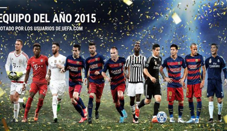 Imagen de La UEFA publicó el once ideal del año y no figura Luis Suárez