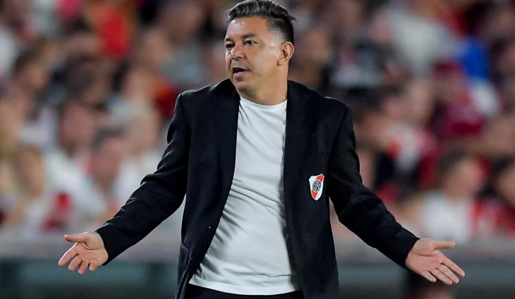 Imagen de Gallardo y la expulsión de Enzo Pérez: "No era necesaria"