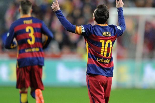 Imagen de Messi alcanzó a Di Stéfano como máximo goleador argentino