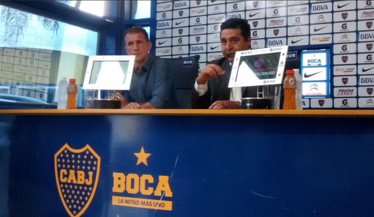 Imagen de Arruabarrena, en su despedida de Boca: "Me sentía con fuerzas para seguir"