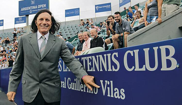 Imagen de Homenaje a Guillermo Vilas