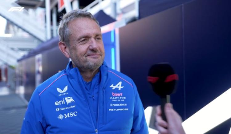 Imagen de El director deportivo de Alpine y sus sensaciones por el desempeño del nuevo coche