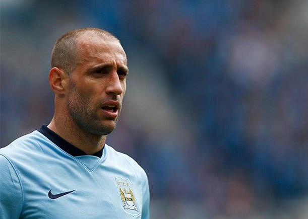 Imagen de Zabaleta puso en duda su continuidad en el City