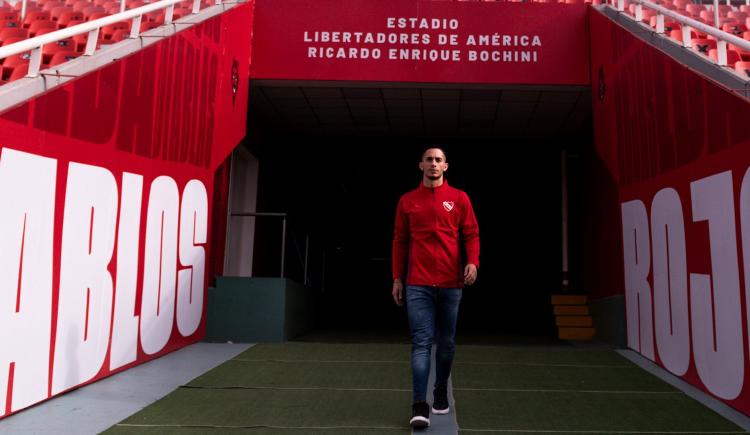 Imagen de Marcone cumplió su sueño: firma y entrenamiento con sus nuevos compañeros