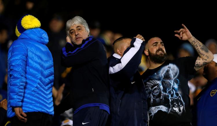 Imagen de Como si nada: la barra de Boca, con formación ideal