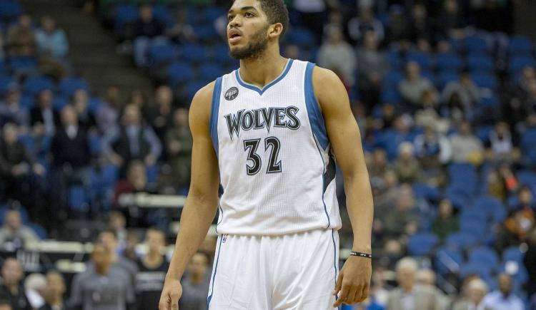 Imagen de Karl-Anthony Towns, novato del año