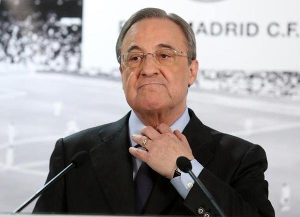 Imagen de Florentino Pérez dio la nota en las tribunas del San Siro