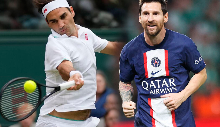 Imagen de El mensaje de Leo Messi por el retiro de Roger Federer