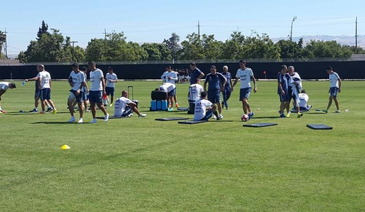 Imagen de En Harvard, Argentina volvió a entrenarse