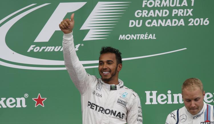 Imagen de Hamilton se quedó con el Gran Premio de Canadá
