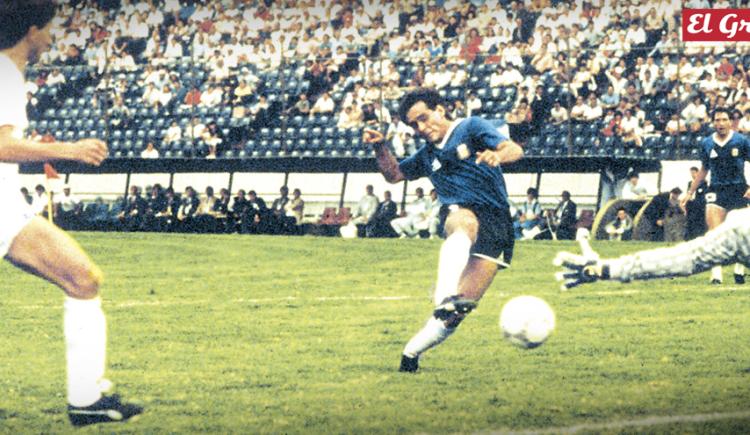 Imagen de 16 de junio de 1986. Argentina 1 - Uruguay 0
