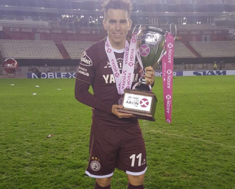 Imagen de Mouche se despidió de Lanús con una carta