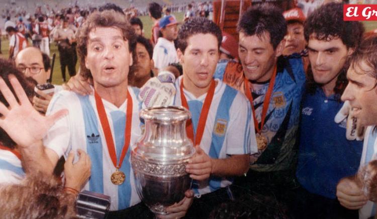 Imagen de 1993. ARGENTINA CAMPEÓN