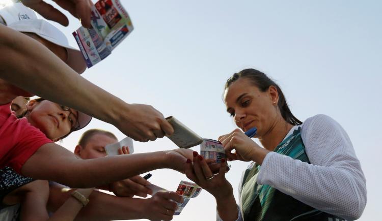 Imagen de Isinbayeva agota instancias para estar en Río 2016