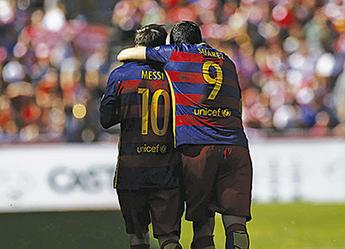 Imagen de Messi y Suárez, encima son amigos
