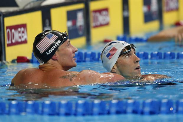 Imagen de Phelps le ganó el duelo a Lochte en el último mano a mano antes de los Juegos