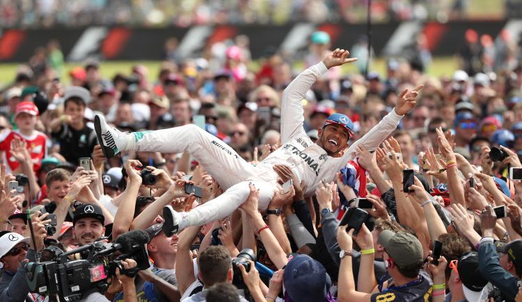 Imagen de F1: Hamilton triunfó en Silverstone