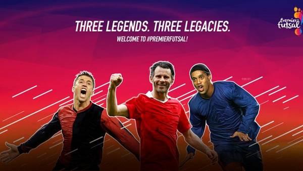 Imagen de Crespo y Ronaldinho jugarán en la Premier Futsal