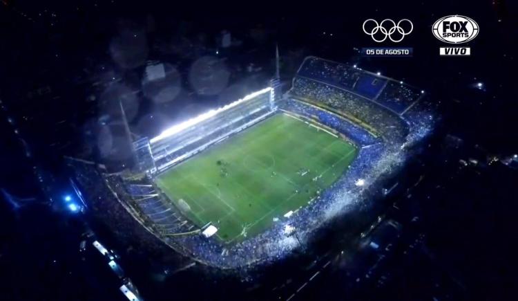 Imagen de Tiembla la Bombonera, salen los equipos