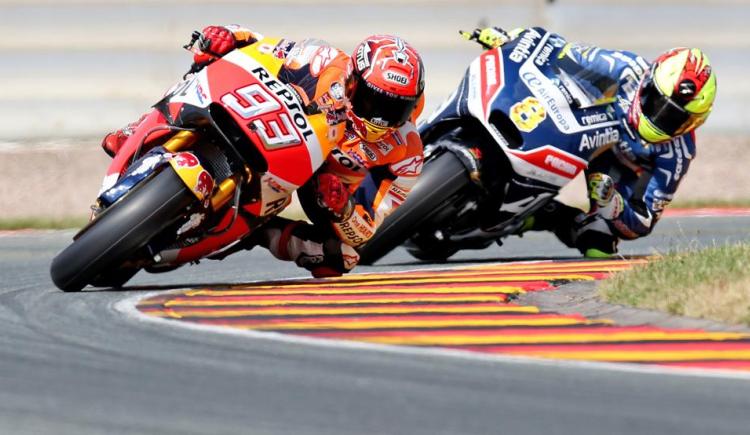 Imagen de MotoGP: Márquez vuelve a brillar en Alemania