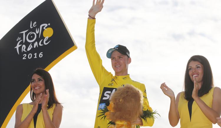 Imagen de El británico Chris Froome se coronó campeón del Tour de France