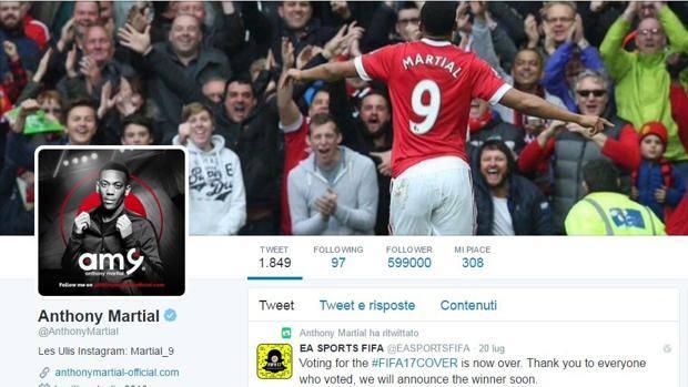 Imagen de Anti Zlatan: a Martial lo forzaron a dejar la 9 y le dio unfollow al Manchester United