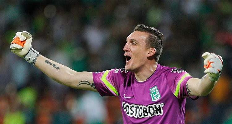 Imagen de Franco Armani, el arquero argentino figura del campeón de América