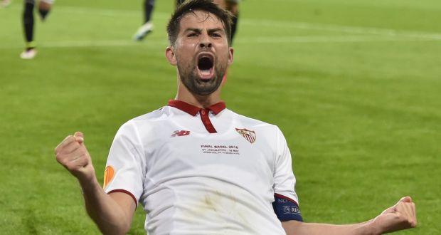 Imagen de Coke, del Sevilla, al Schalke 04
