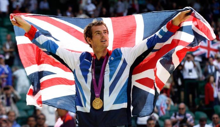 Imagen de Andy Murray, abanderado en Río