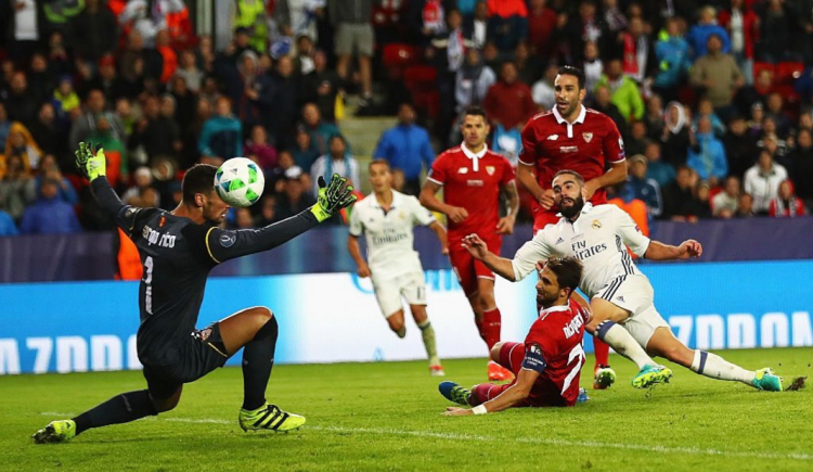 Imagen de Un golazo de Dani Carvajal le dio la Supercopa de Europa al Real Madrid