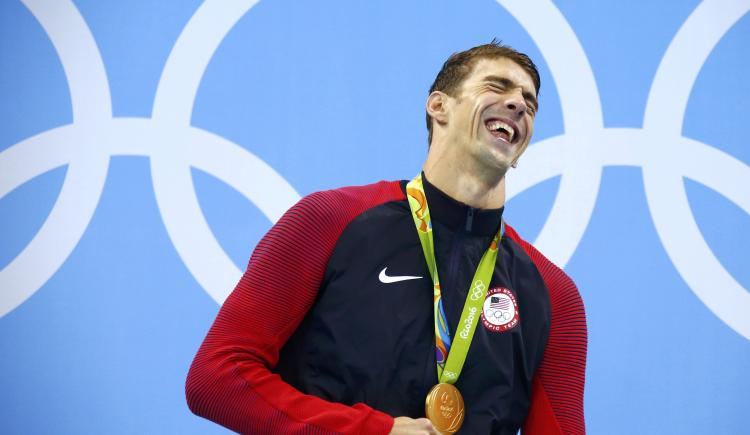 Imagen de Una leyenda viviente: ¡Michael Phelps alcanzó las 21 medallas de Oro!