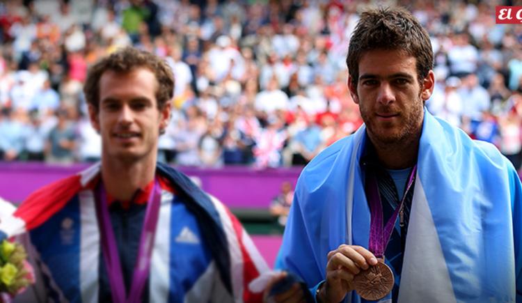 Imagen de 2012. Del Potro Bronce en tenis