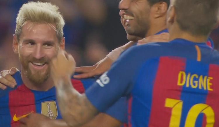 Imagen de Volvió  Messi: magia, lujos y dos golazos
