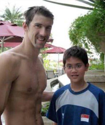 Imagen de El "nene de la foto" que le "robó" el Oro a Phelps