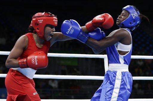 Imagen de Ingrit Valencia, la púgil colombiana que ya llegó a la zona de medallas