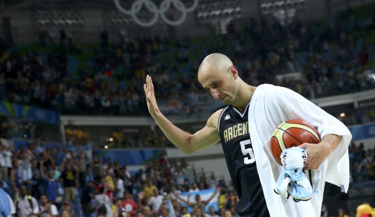 Imagen de Manu Ginobili conmovió a todos con su adiós