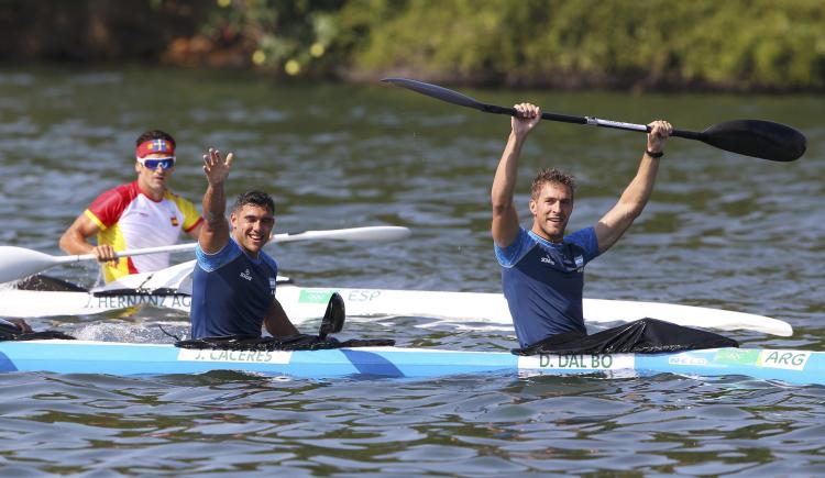 Imagen de El K4 1000m argentino no pudo pasar a la final
